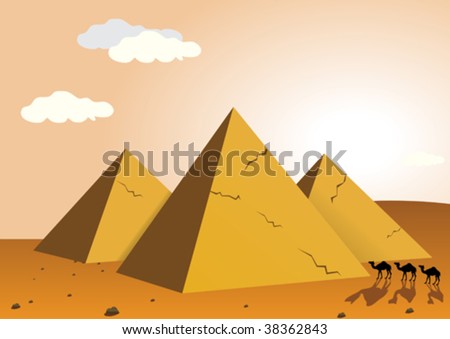 Great Pyramid Of Giza Stock Illustrations & Cartoons | Shutterstock