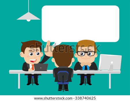 Job Interview Cartoons Stock Images, Royalty-Free Images & Vectors