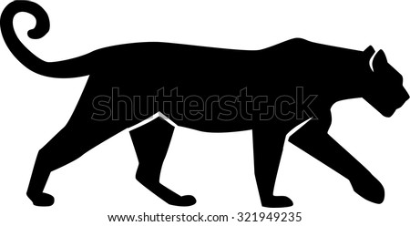 Leopard Silhouette gepard panther