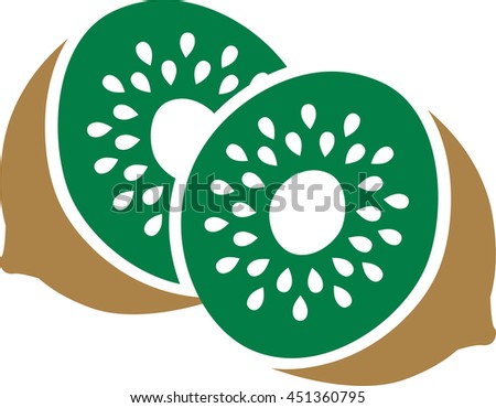 Kiwi two halves