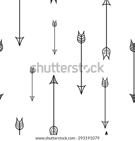 Set Abstract Arrows Tattoo Design Elements Stock Vector 283219841 ...