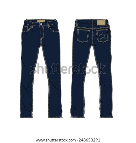 Jeans Stock Photos, Royalty-Free Images & Vectors - Shutterstock