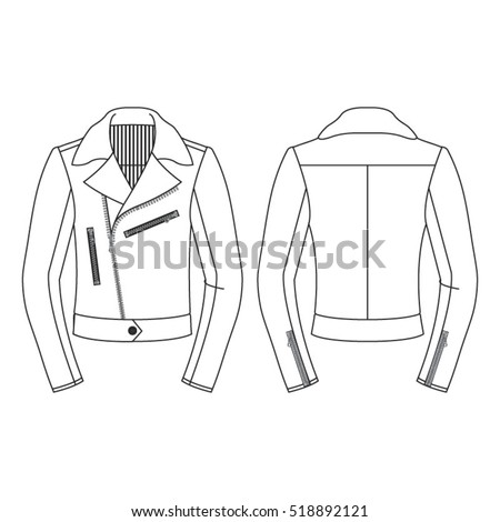 Jacket Template Stock Images, Royalty-Free Images & Vectors | Shutterstock