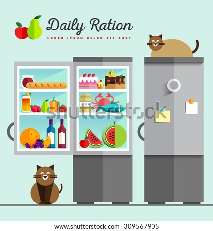 Cake In Refridgerator Diet Cartoon Cake In Refridgerator Diet Cartoon