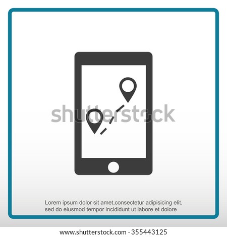 Mobile Vector Icon Image Vectorielle 430089229 - Shutterstock