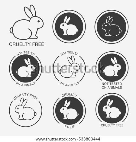 No Animals Testing Icon Design Not Stock Vector 533803444 - Shutterstock