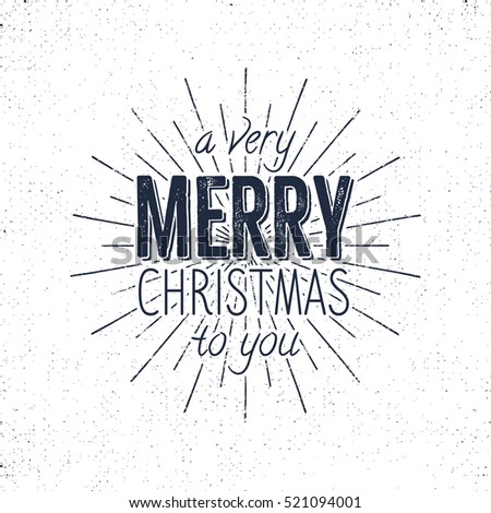 Happy Holidays Text Lettering Holiday Typography Stock Vector 517028404