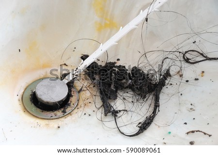 Bathroom Sink Clogged With Hair drain stock photos, royalty-free images & vectors - shutterstock Bathroom Sink Clogged With Hair drain stock photos, royalty-free images & vectors - shutterstock