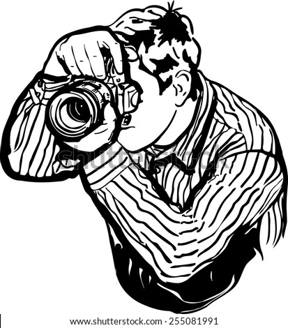 Image result for PHotographer taking picture clip art