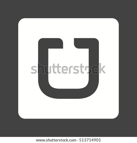 2017 logo vector uber bilder Arkivbilder, og Uber royaltyfrie vektorer