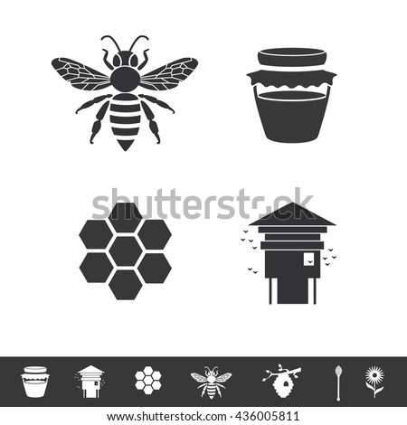 Bee Silhouette Stock Images, Royalty-Free Images & Vectors | Shutterstock