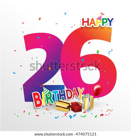 26 Birthday Stock Photos, Royalty-Free Images & Vectors - Shutterstock