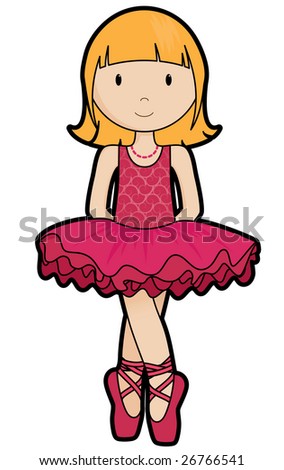 Ballerina Isolated Stock Vector 26766541 - Shutterstock