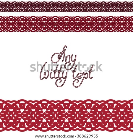 Download Cute Square Background Border Frame Abstract Stock Vector ...