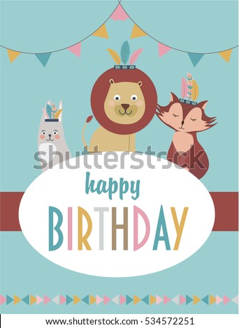 Cartoon Character Birthday Invitation 10