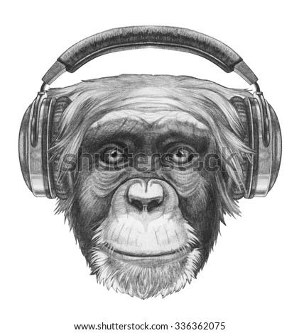 Music Chimpanzee Stock Photos, Royalty-Free Images & Vectors - Shutterstock