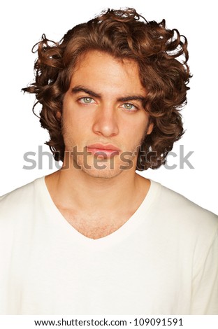 Portrait Young Man Handsome Face Over Stock Photo 85778626 - Shutterstock