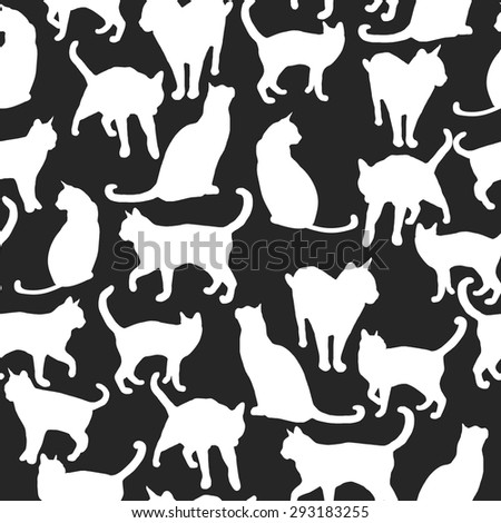 Black cat silhouette Stock Photos, Images, & Pictures | Shutterstock