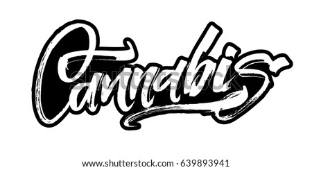 Landon Graffiti Font Style Name Hiphop Stock Vector 139576730 ...