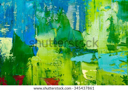 Abstract Art Background Oil Painting On Stock Photo 296597117 ...