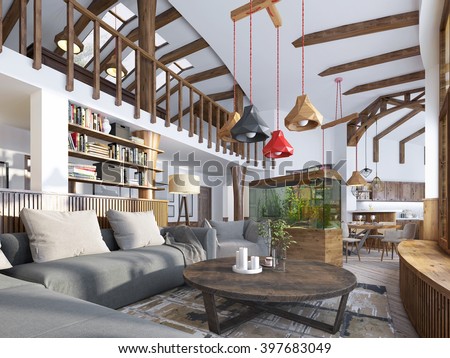 Big House Inside Living Room living room aquarium stock images, royalty-free images & vectors Big House Inside Living Room living room aquarium stock images, royalty-free images & vectors