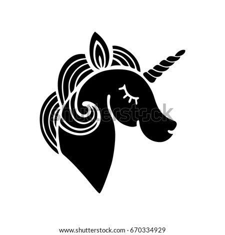 Unicorn Silhouette Stock Images, Royalty-Free Images & Vectors ...