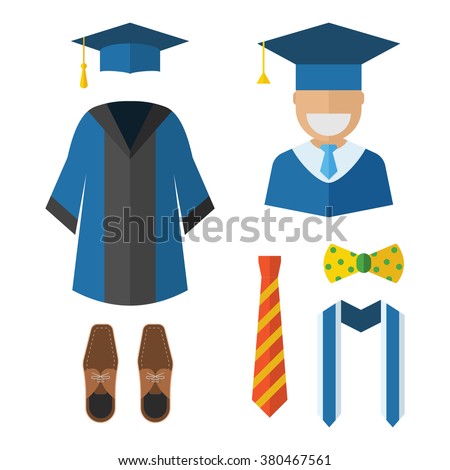 dress vector graduation Images Stock Images, Free Royalty Gown Graduation