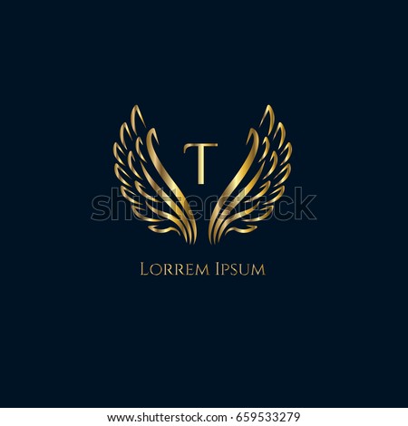 wings letter vector Free Vectors Stock T Images, Images Royalty & Letter