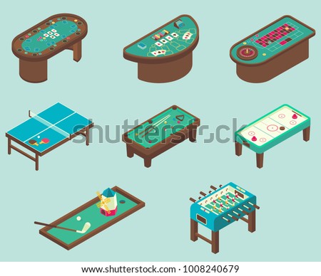 vector table gaming Stock Hockey Images, Images Free Royalty Vectors Card &