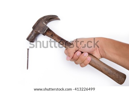 Hold nails hammer save thumb