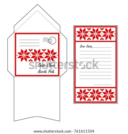 santa envelope
