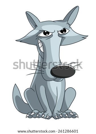 Wolf Cartoon Stock Photos, Royalty-Free Images & Vectors - Shutterstock