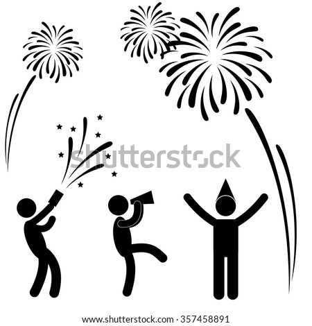 Party Celebration Event Festival People Nightlife Stock Vector 85312348 ...