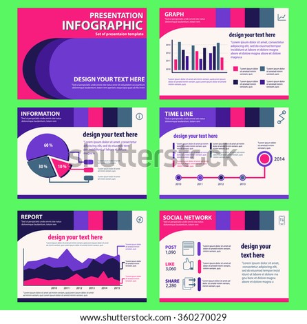 Business Presentation Templates Infographics Vector Elements Stock ...