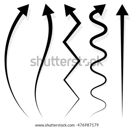 Zigzag Arrow Stock Images, Royalty-Free Images & Vectors ...