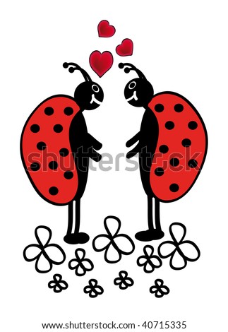 Are Ladybugs Love Standing Stock Photos, Are Ladybugs Love Standing ...