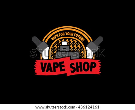  Vape  Shop  Logo  Stock Vector 436124161 Shutterstock