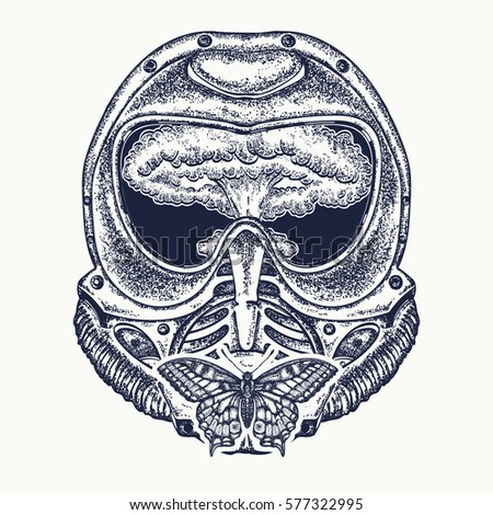 apocalypse tattoo tshirt design gas mask stock vector 716425150 apocalypse tattoo tshirt design gas mask stock vector 716425150