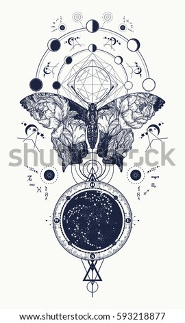 butterfly tattoo geometrical style beautiful butterfly stock butterfly tattoo geometrical style beautiful butterfly stock
