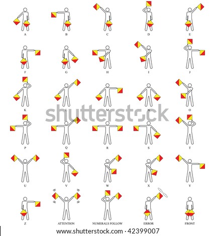 Semaphore Flags Stock Photos, Images, & Pictures | Shutterstock