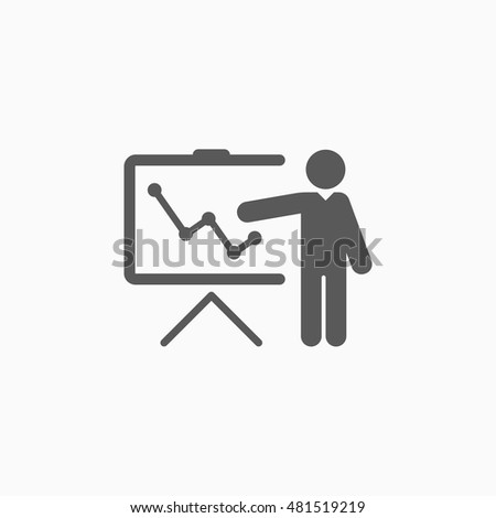 Business Decision Concept Illustration Businessman Standing Stock