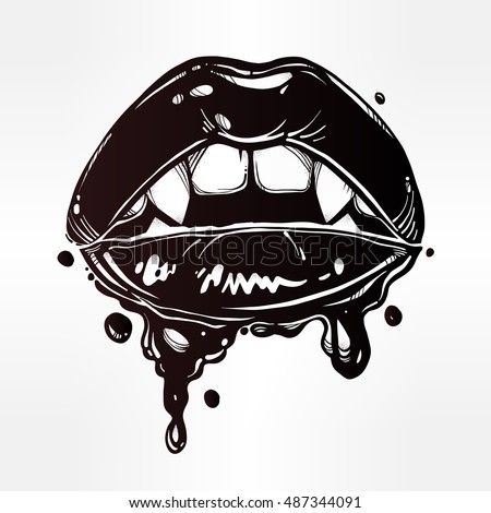 Lips Drip Stock Images, Royalty-Free Images & Vectors | Shutterstock