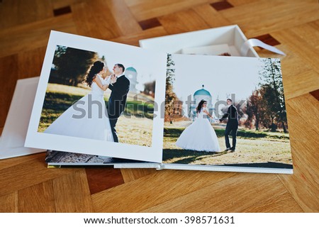 white wedding album