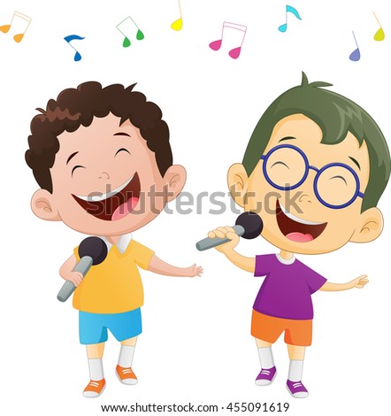 Illustration Kids Playing Different Musical Instruments Stock Vector ...