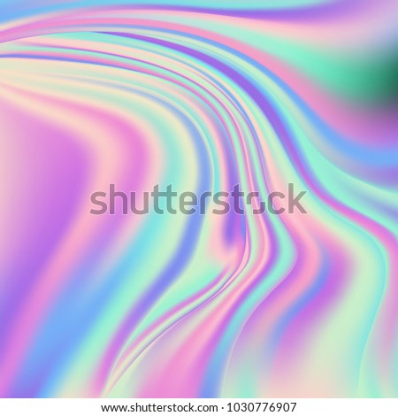 Vector Abstract Holographic Background Vectores En Stock 1030776907