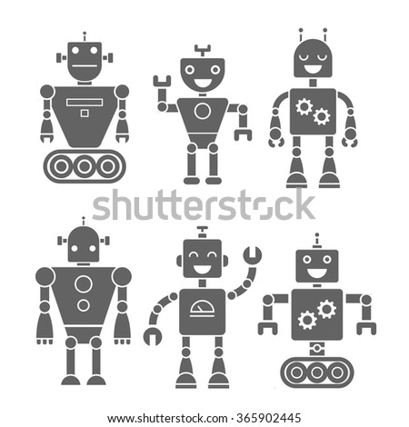 Cartoon-robot Stock Images, Royalty-Free Images & Vectors | Shutterstock