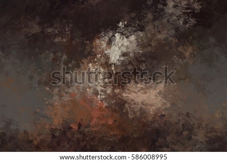 Brushed Painted Abstract Background. Brush stroked painting.