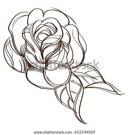 bud rose tattoo stock images royalty free images u0026 vectors bud rose tattoo stock images royalty free images u0026 vectors