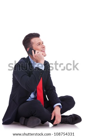 Businessman Crossed Legs Sitting Stock Photos, Images, & Pictures ...