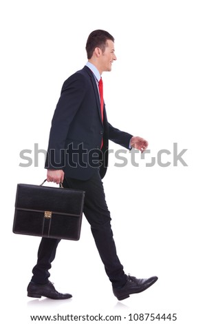 Approachable Young Business Man Open Arms Stock Photo 108753890 ...